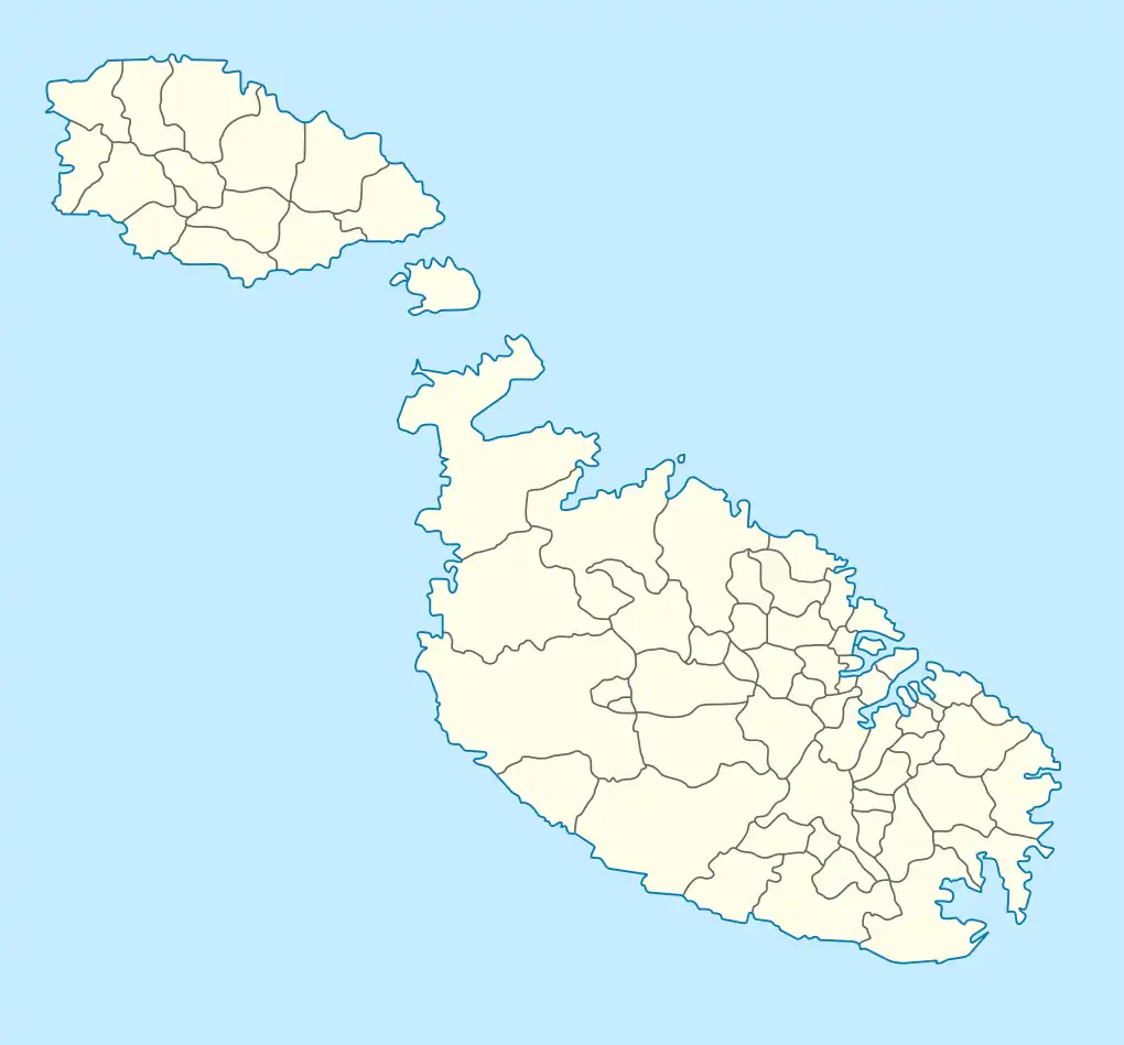 Senglea is located in Malta