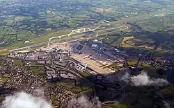 Image 30Runway 2 of Manchester Airport lies on top of Oversley Farm, a Neolithic farming community. (from History of Manchester)