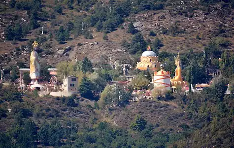 Mandarom, centre of Aumism near Castellane, Alpes-de-Haute-Provence.