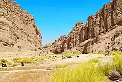 Canyon in Dera Bugti district