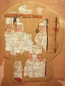 Uyghur Manichaean Electae (female Chosen ones) from Qocho.