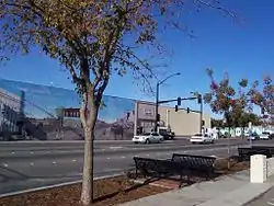 From the corner of Yosemite and Main in Manteca