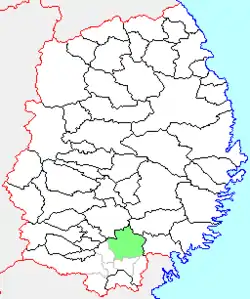 Location of Daitō in Iwate Prefecture