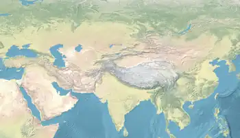 Moghulistan is located in Continental Asia