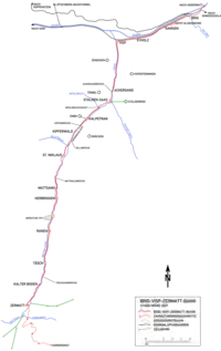 Route map.