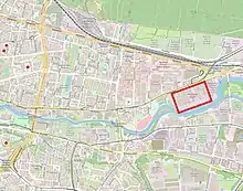 Location in Bydgoszcz