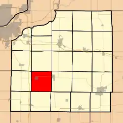 Location in Henry County