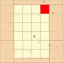 Location in Antelope County