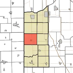 Location in Newton County