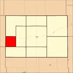 Location in Hodgeman County