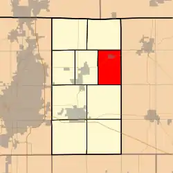 Location in Boone County