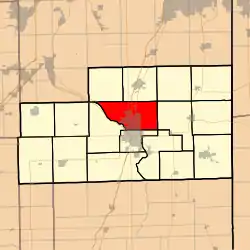 Location in Kankakee County