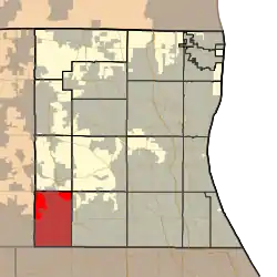 Location in Lake County