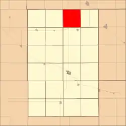 Location in Antelope County