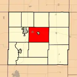 Location in Allen County