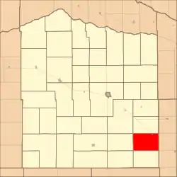 Location in Holt County