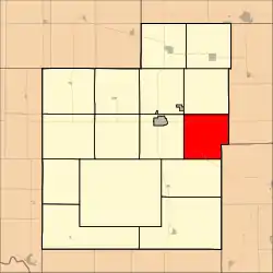 Location in Jackson County