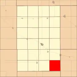 Location in Antelope County