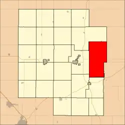 Location within Marion County