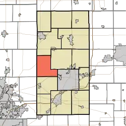 Location in Madison County