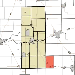 Location in Miami County