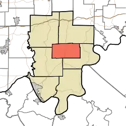 Location in Perry County