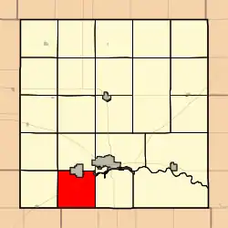 Location in Barton County