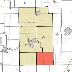 Location in Wabash County