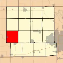 Location in Dallas County