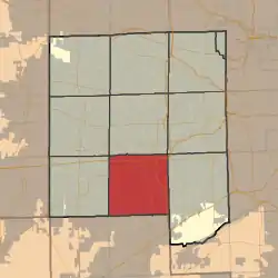 Location in DuPage County