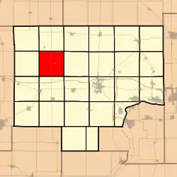 Location in Bureau County