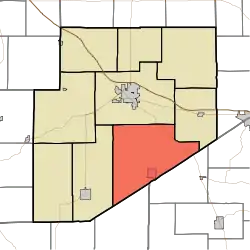 Location of Marion Township in Decatur County