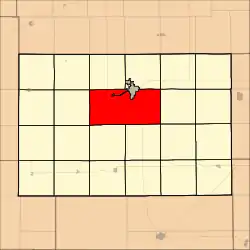 Location in Kingman County