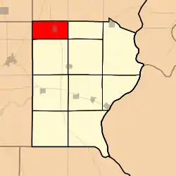 Location in Gallatin County