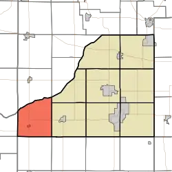 Location in Starke County