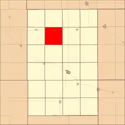 Location in Antelope County