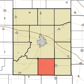 Location in Montgomery County