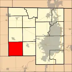 Location in Winnebago County