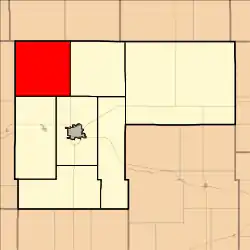 Location in Finney County