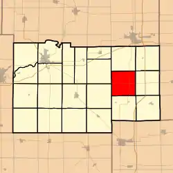 Location in Lee County