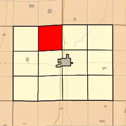 Location in Clarke County