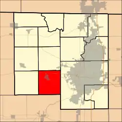 Location in Winnebago County