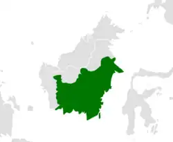 Banjar Sultanate under the reign of Sulaiman of Banjar, c. 1809.