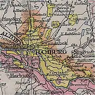 Image 22City state of Hamburg in 1890 (from History of Hamburg)