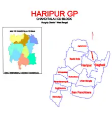 Map of Haripur GP