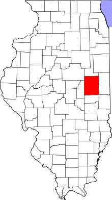 Location within Illinois