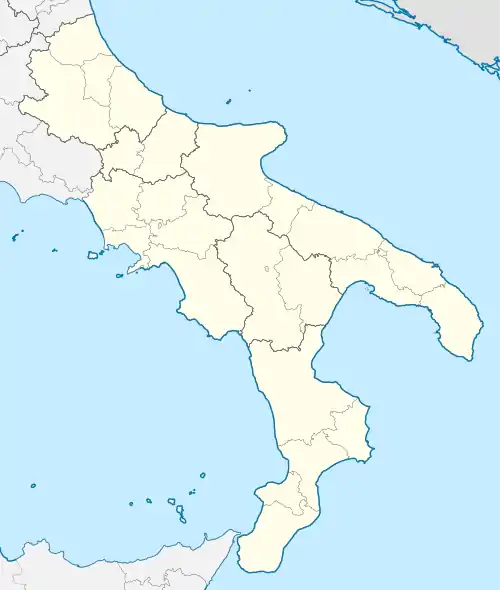 Casamassima is located in Southern Italy