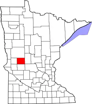 State map highlighting Douglas County