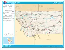 Image 44Click to enlarge detailed map (from Transportation in Montana)