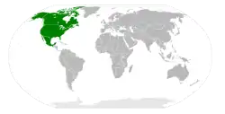 Map of NAFTA